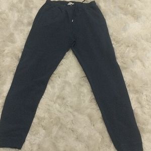 Sunspel L sweatpants navy blue